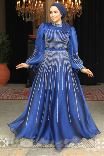 لباس بلند – لباس مجلسی زنانه نوا استایل Neva Style با کد PC-52141
