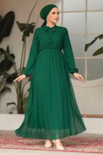 لباس بلند – لباس مجلسی زنانه نوا استایل Neva Style با کد ANT-50351