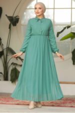 لباس بلند – لباس مجلسی زنانه نوا استایل Neva Style با کد ANT-50351