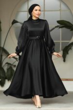 لباس بلند – لباس مجلسی زنانه نوا استایل Neva Style با کد BSL-5931