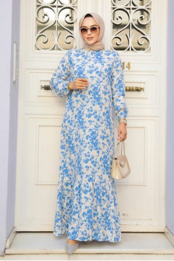 لباس بلند – لباس مجلسی زنانه نوا استایل Neva Style با کد PLL-15728