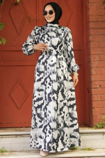 لباس بلند – لباس مجلسی زنانه نوا استایل Neva Style با کد ANT-23423