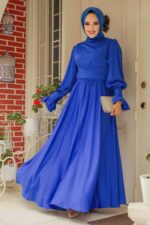 لباس بلند – لباس مجلسی زنانه نوا استایل Neva Style با کد BSL-5983