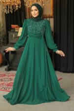 لباس بلند – لباس مجلسی زنانه نوا استایل Neva Style با کد PC-52021