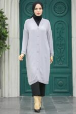 مانتو یا عبا زنانه نوا استایل Neva Style با کد BSL-57290