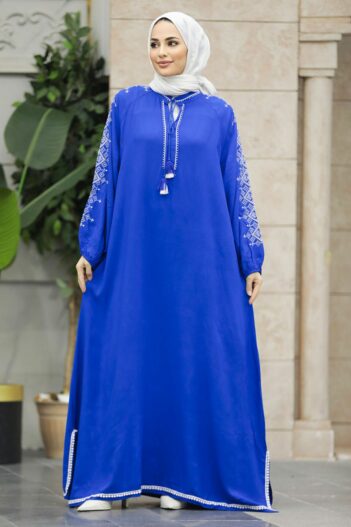 لباس بلند – لباس مجلسی زنانه نوا استایل Neva Style با کد ALA-40050