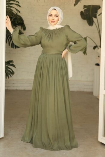 لباس بلند – لباس مجلسی زنانه نوا استایل Neva Style با کد OZD-45191