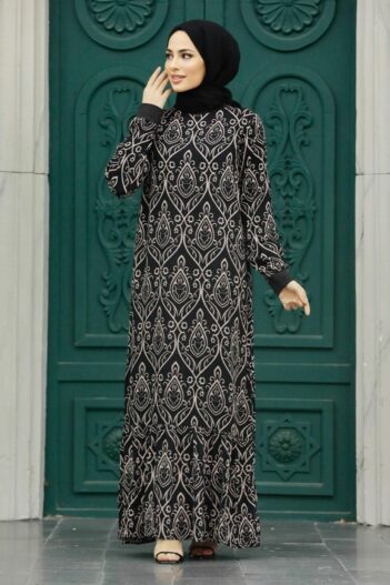 لباس بلند – لباس مجلسی زنانه نوا استایل Neva Style با کد ANT-2297