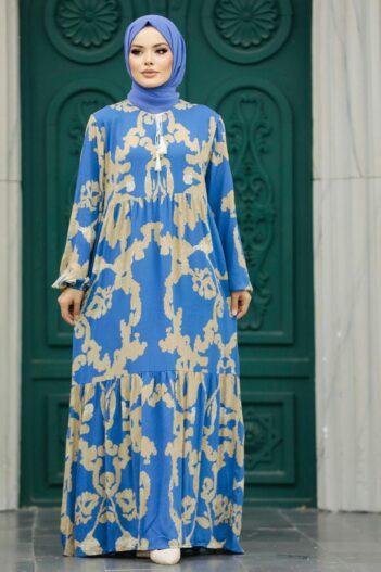 لباس بلند – لباس مجلسی زنانه نوا استایل Neva Style با کد URT-6194