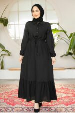 لباس بلند – لباس مجلسی زنانه نوا استایل Neva Style با کد ANT-23181