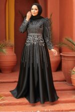 لباس بلند – لباس مجلسی زنانه نوا استایل Neva Style با کد PC-52071