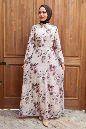 لباس بلند – لباس مجلسی زنانه نوا استایل Neva Style با کد ARM-279014