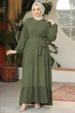 لباس بلند – لباس مجلسی زنانه نوا استایل Neva Style با کد PTK-57351