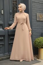 لباس بلند – لباس مجلسی زنانه نوا استایل Neva Style با کد ARM-27922