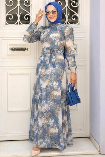 لباس بلند – لباس مجلسی زنانه نوا استایل Neva Style با کد OZD-27944