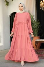 لباس بلند – لباس مجلسی زنانه نوا استایل Neva Style با کد PTK-57353