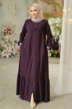 مانتو یا عبا زنانه نوا استایل Neva Style با کد HMY-45276