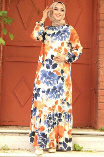 لباس بلند – لباس مجلسی زنانه نوا استایل Neva Style با کد PLL-15729