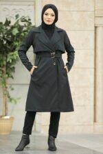 ترنچ کت زنانه نوا استایل Neva Style با کد BSL-59371