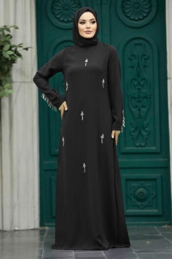 لباس بلند – لباس مجلسی زنانه نوا استایل Neva Style با کد LVD-30024