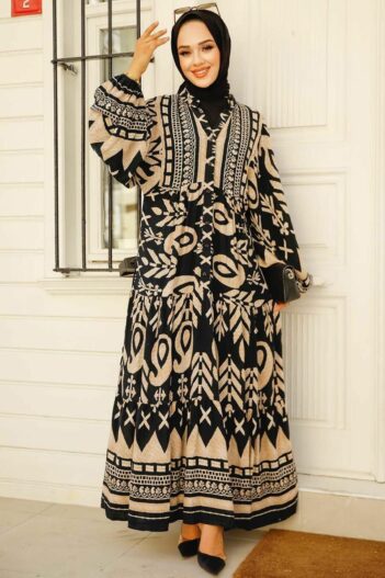 لباس بلند – لباس مجلسی زنانه نوا استایل Neva Style با کد ALA-10259