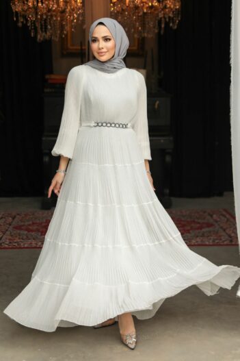 لباس بلند – لباس مجلسی زنانه نوا استایل Neva Style با کد OZD-44761