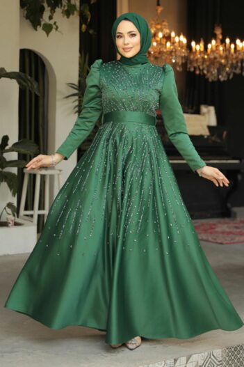 لباس بلند – لباس مجلسی زنانه نوا استایل Neva Style با کد PC-52081