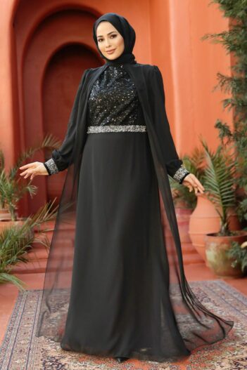 لباس بلند – لباس مجلسی زنانه نوا استایل Neva Style با کد FY-25876