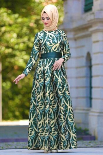 لباس بلند – لباس مجلسی زنانه نوا استایل Neva Style با کد MGR-2441