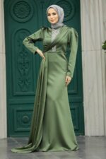 لباس بلند – لباس مجلسی زنانه نوا استایل Neva Style با کد EGS-22891