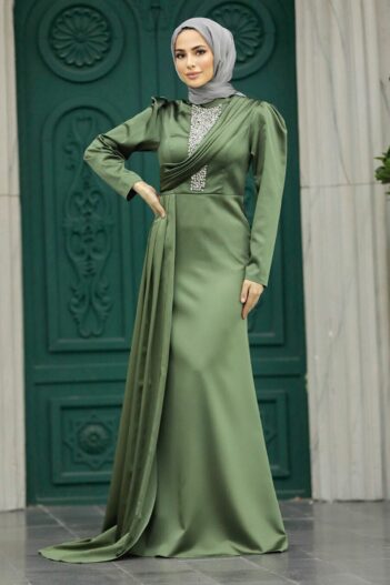 لباس بلند – لباس مجلسی زنانه نوا استایل Neva Style با کد EGS-22891