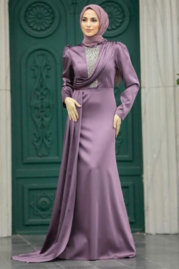 لباس بلند – لباس مجلسی زنانه نوا استایل Neva Style با کد EGS-22891