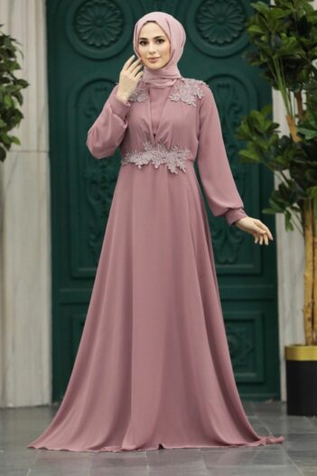 لباس بلند – لباس مجلسی زنانه نوا استایل Neva Style با کد PPL-22113