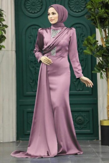 لباس بلند – لباس مجلسی زنانه نوا استایل Neva Style با کد EGS-22891