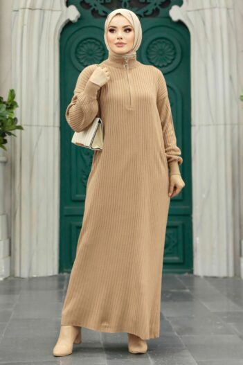 لباس بلند – لباس مجلسی زنانه نوا استایل Neva Style با کد LVY-4852