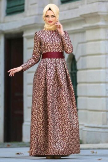 لباس بلند – لباس مجلسی زنانه نوا استایل Neva Style با کد MGR-24415