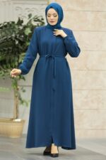 مانتو یا عبا زنانه نوا استایل Neva Style با کد GUZ-62534