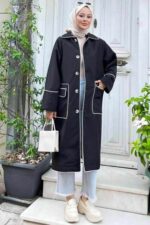 ترنچ کت زنانه نوا استایل Neva Style با کد NK-9206