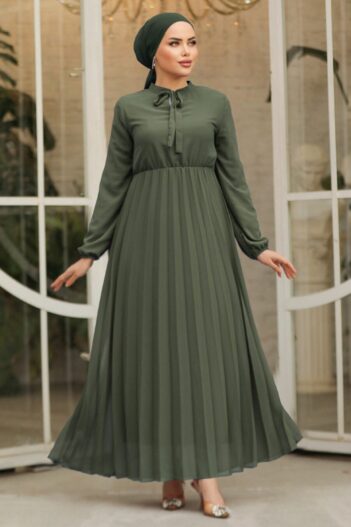 لباس بلند – لباس مجلسی زنانه نوا استایل Neva Style با کد ANT-50351