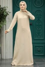 لباس بلند – لباس مجلسی زنانه نوا استایل Neva Style با کد LVD-30024