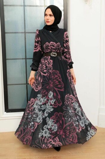 لباس بلند – لباس مجلسی زنانه نوا استایل Neva Style با کد OZD-3463