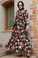 لباس بلند – لباس مجلسی زنانه نوا استایل Neva Style با کد TDY-35011