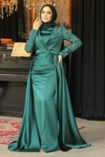 لباس بلند – لباس مجلسی زنانه نوا استایل Neva Style با کد OZD-43381