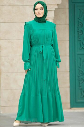 لباس بلند – لباس مجلسی زنانه نوا استایل Neva Style با کد ALK-51634