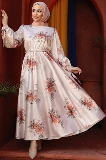 لباس بلند – لباس مجلسی زنانه نوا استایل Neva Style با کد BSL-60911
