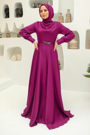 لباس بلند – لباس مجلسی زنانه نوا استایل Neva Style با کد OZD-3460