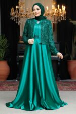 لباس بلند – لباس مجلسی زنانه نوا استایل Neva Style با کد FY-25881