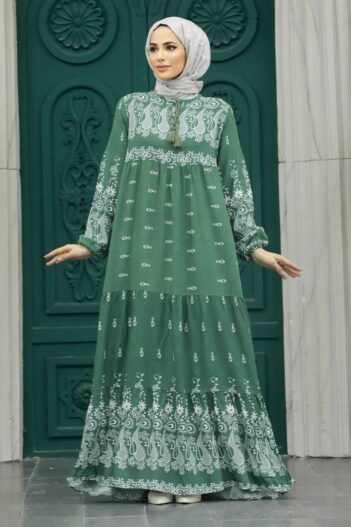 لباس بلند – لباس مجلسی زنانه نوا استایل Neva Style با کد ANT-50096