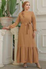 لباس بلند – لباس مجلسی زنانه نوا استایل Neva Style با کد MMR-659