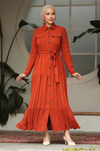 لباس بلند – لباس مجلسی زنانه نوا استایل Neva Style با کد ALK-40971